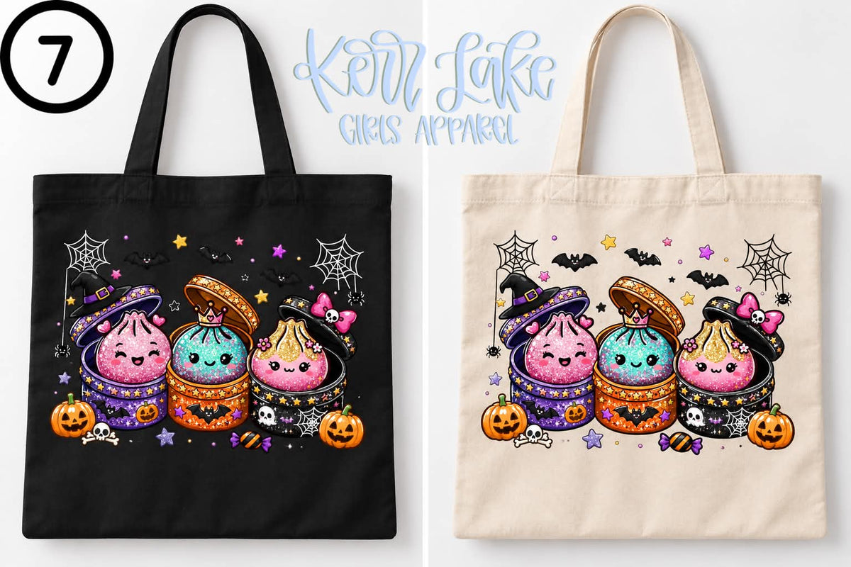 Halloween Tote Bags (7 Designs)