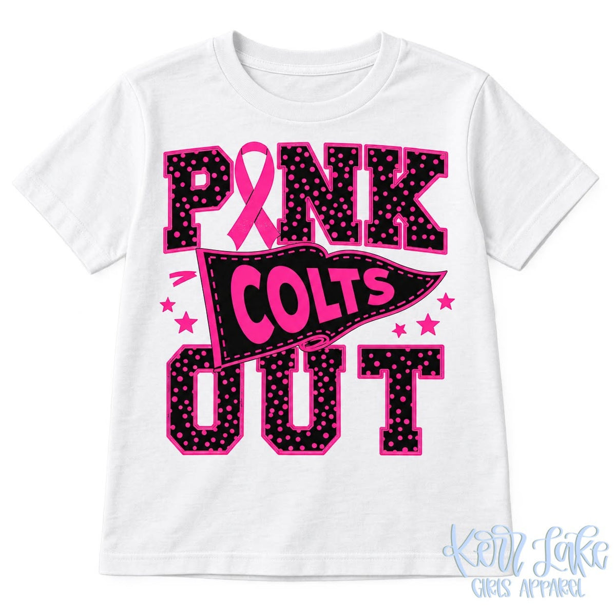 Polka Dot Pink Out Colts