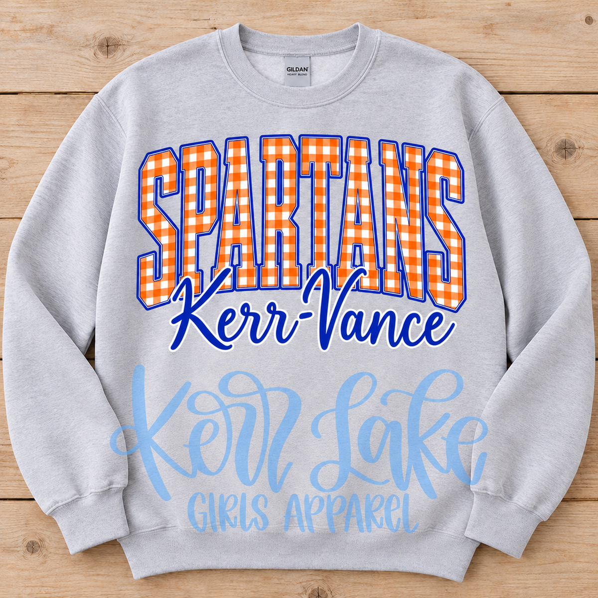 Kerr-Vance Spartans Bold and Script