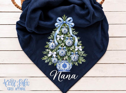 Personalized Coquette Sweatshirt Blanket
