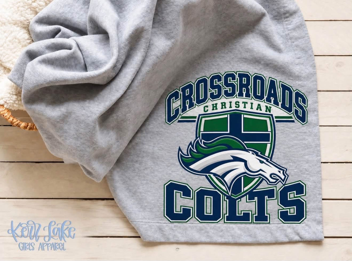 Crossroads Christian Sweatshirt Blanket