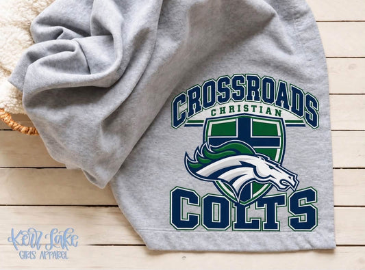 Crossroads Christian Sweatshirt Blanket