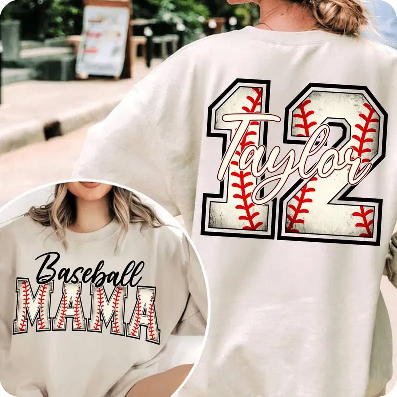 Baseball Mama Personalized Player