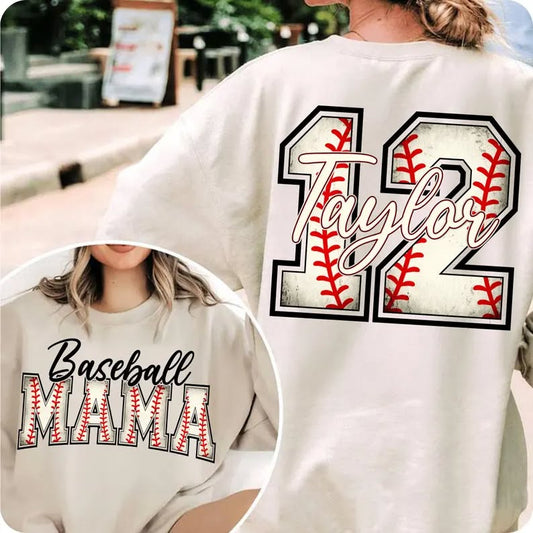 Baseball Mama Personalized Player