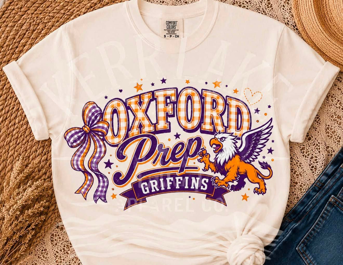 Full Mascot OPS Griffins Gingham