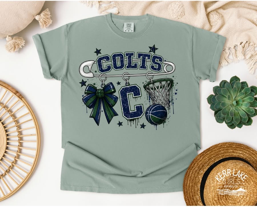 Colts Basketball Pin
