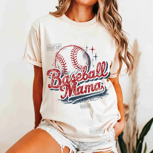 Baseball Mama Vintage Spirit