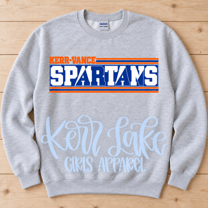 Kerr-Vance Spartans Varsity Stripe