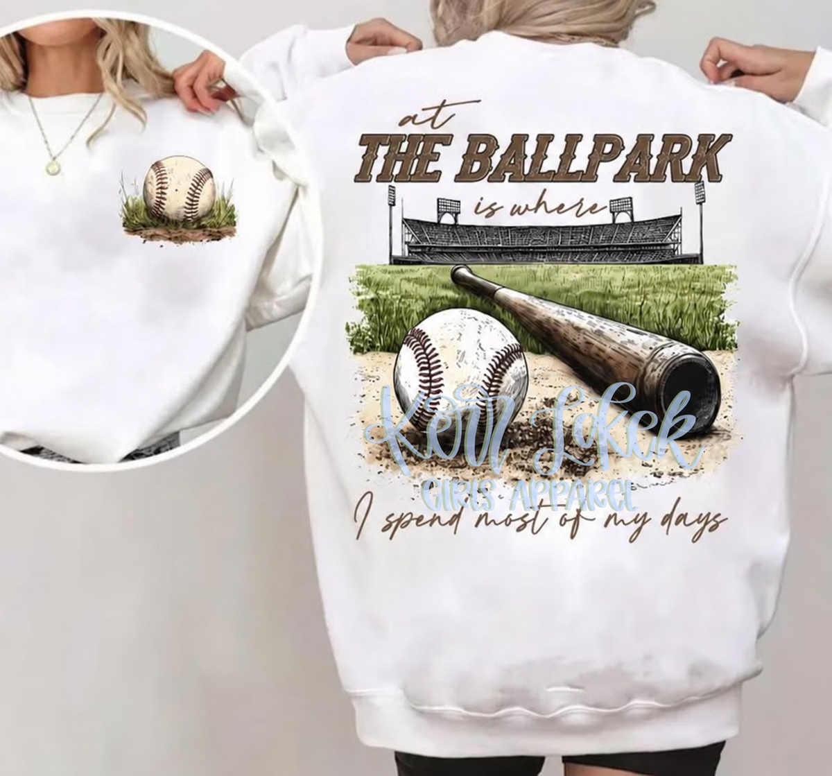 Ballpark Days Sweatshirt