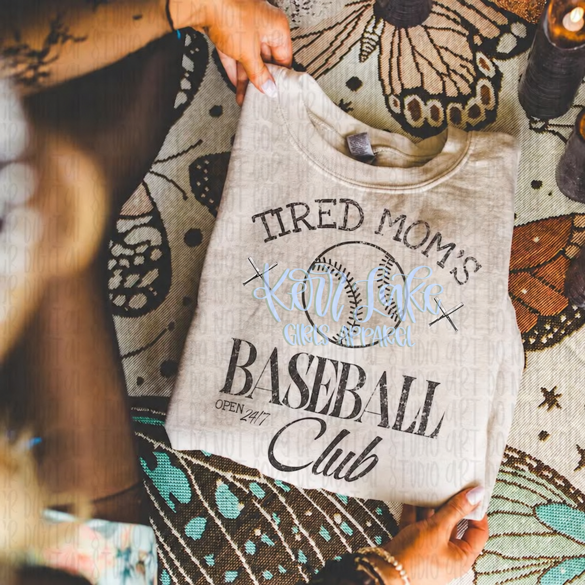 Tired Moms Baseball Club — Vintage Edition