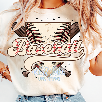 Home Plate Baseball Tee