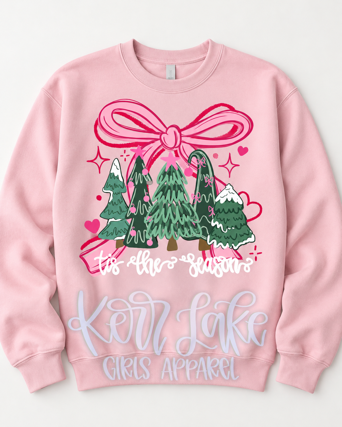 ’Tis the Season for Pink Bows & Christmas Cheer