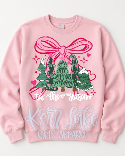 ’Tis the Season for Pink Bows & Christmas Cheer