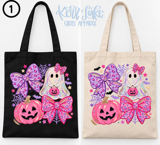 Halloween Tote Bags (7 Designs)